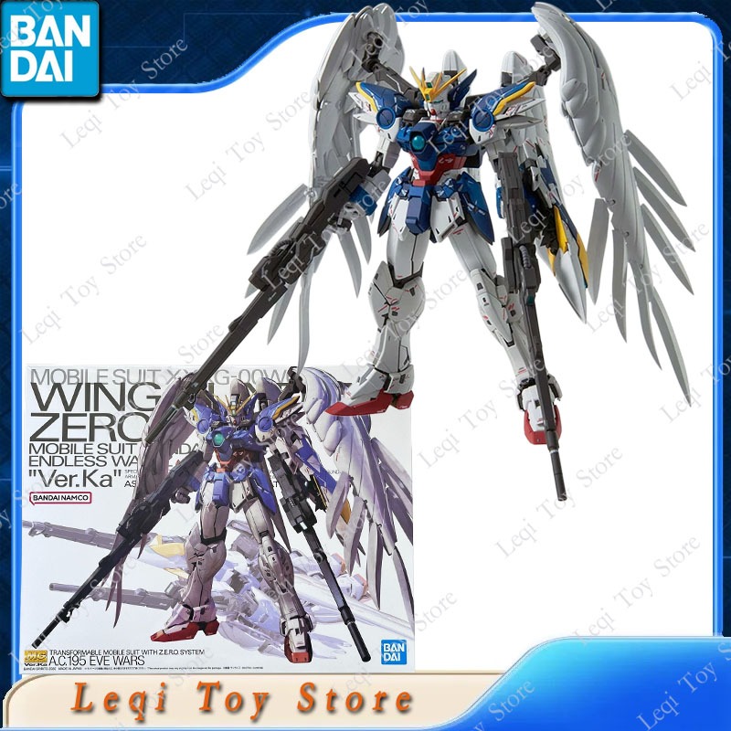 Model Kit Gundam Mg - Bandai Asli Asli MG GUNDAM MOBILE