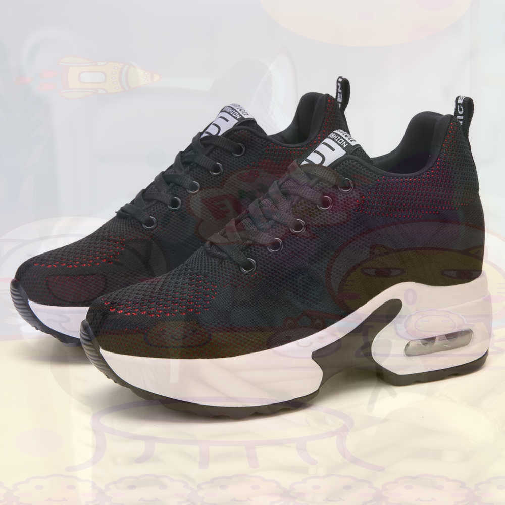 Model Kit Levels - Merah Ukuran 36 Sepatu Wanita Tenis