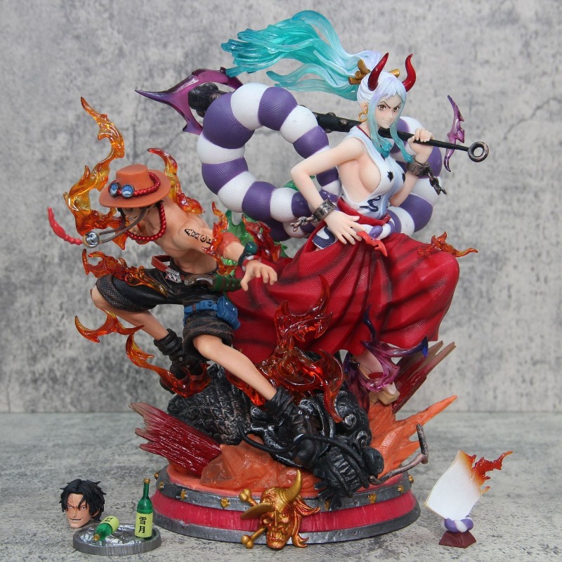 Model Kit Yamato - Bandai One Piece Figur Anime Ace