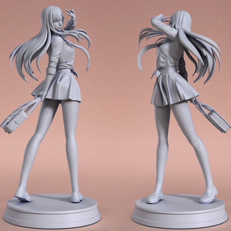 Model Kit Figure - Karakter permainan 4940 Kitagawa Marin 3D