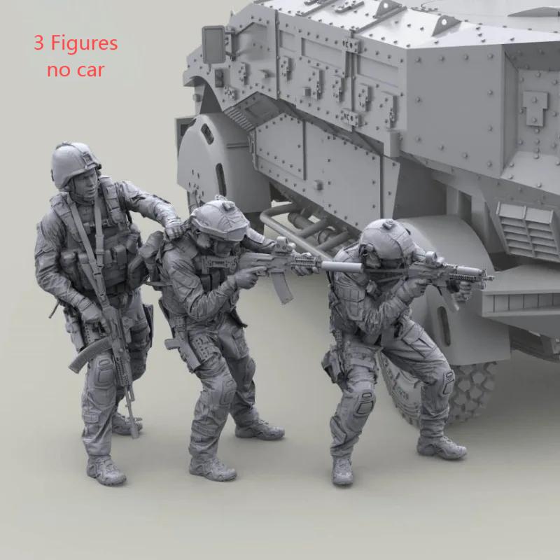 Model Kit Figure - 1/35 Resin Model Gambar GK, Kit