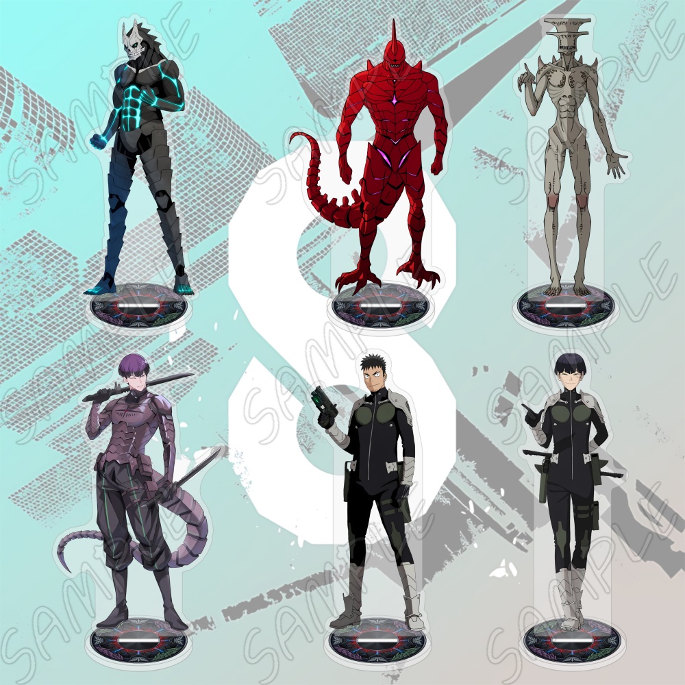 Model Kit Kaiju 8 - Figur Akrilik Anime Kaiju No 8