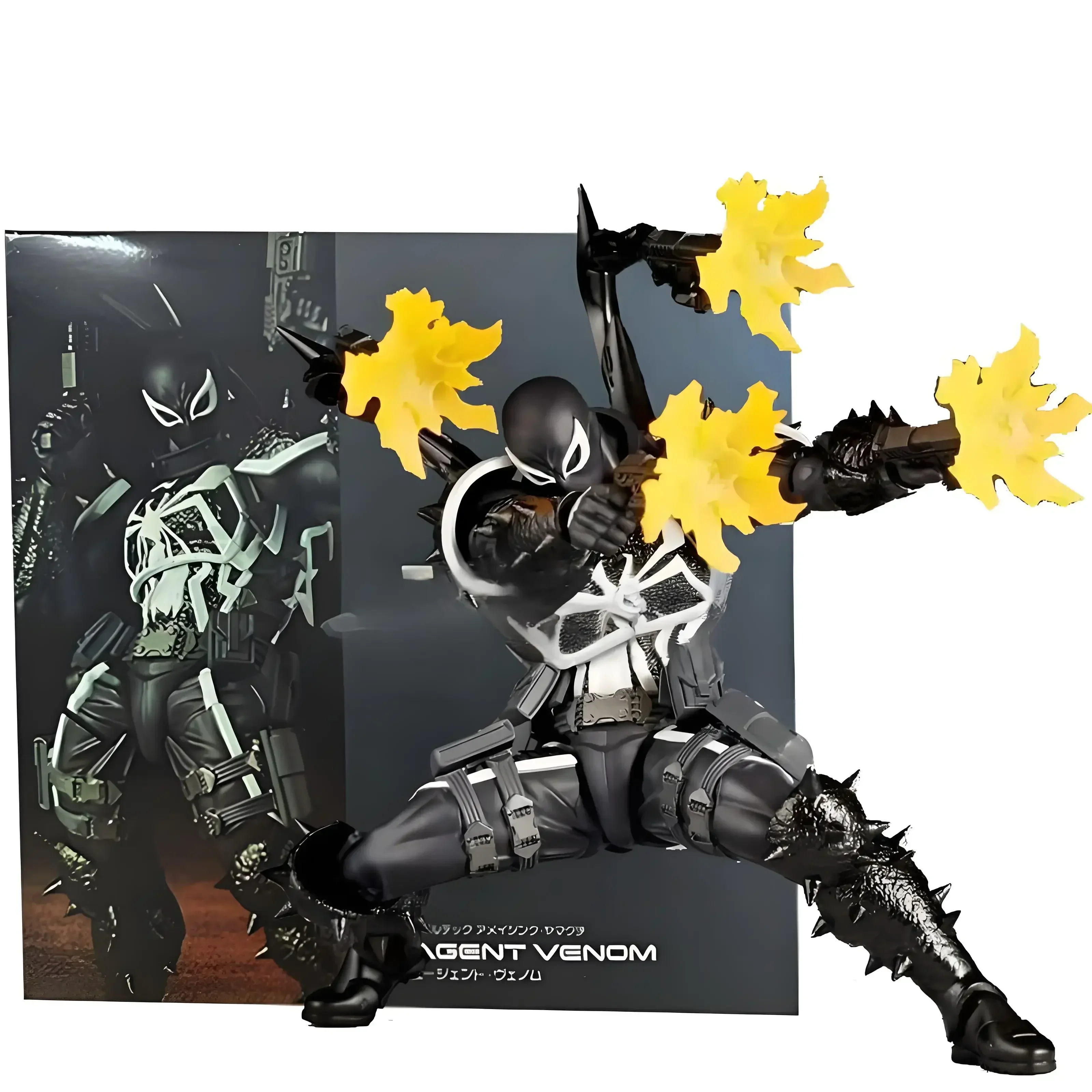 Figurine PVC Kaiyodo Revoltech - Model Kit Venom ulasan dan harga