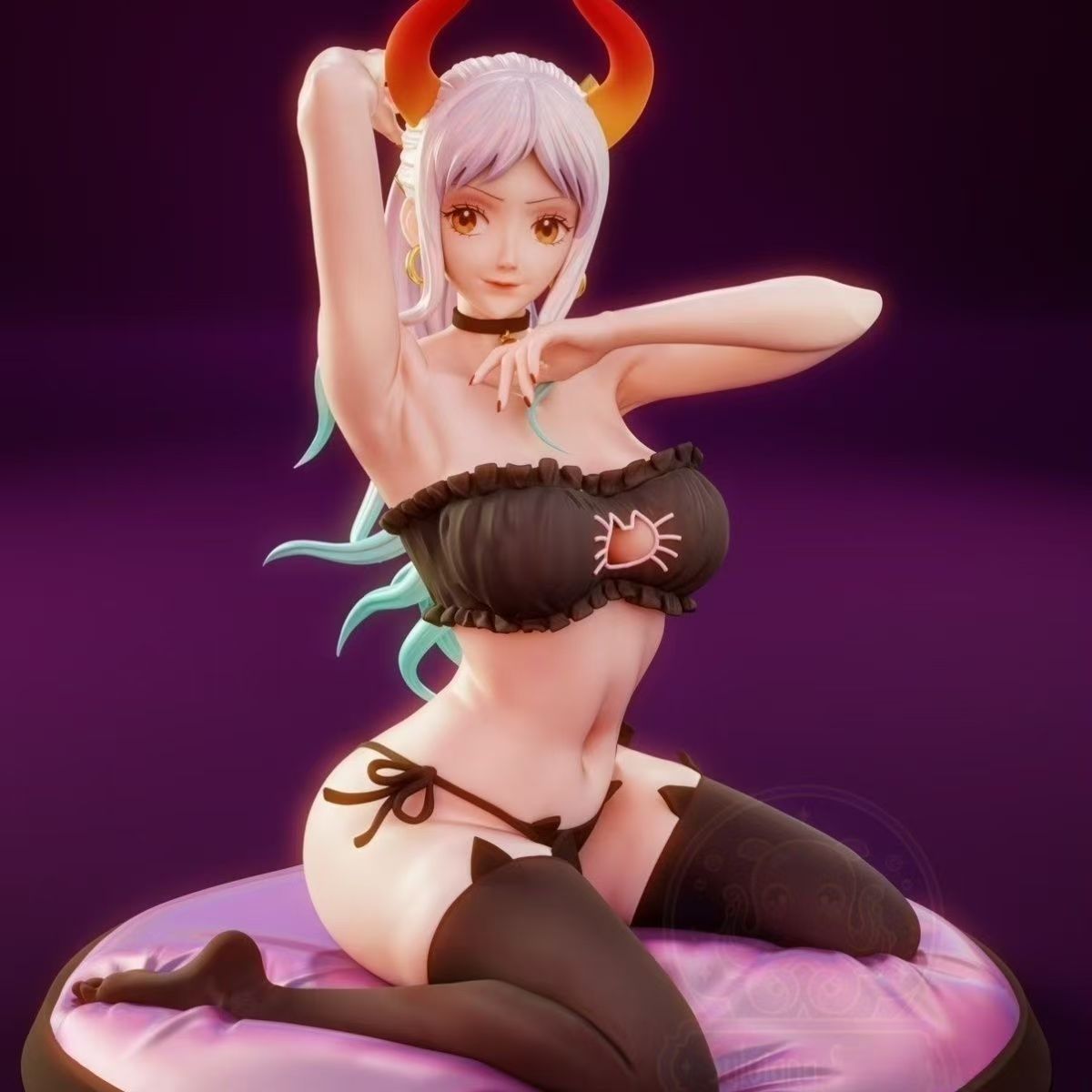 One Piece Charlotte Yamato 1/7 - Model Kit Yamato ulasan dan harga