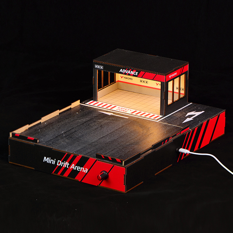 Diorama Trek Drift Skala 1:64  - Model Kit Store ulasan dan harga