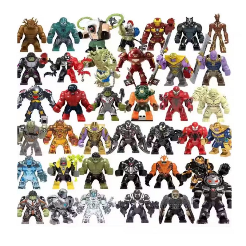 Balok susun, superhero Marvel, - Model Kit Venom ulasan dan harga