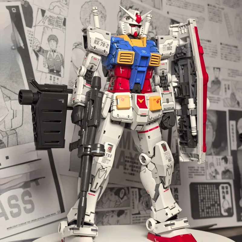 【TERSEDIA】FAT CAT Model RX-78- - Model Kit Gundam Mg ulasan dan harga