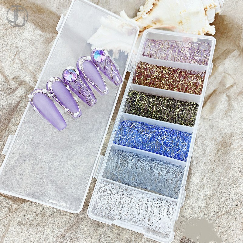 6 gulungan foil kuku Aurora un - Waterslide Decal Paper ulasan dan harga