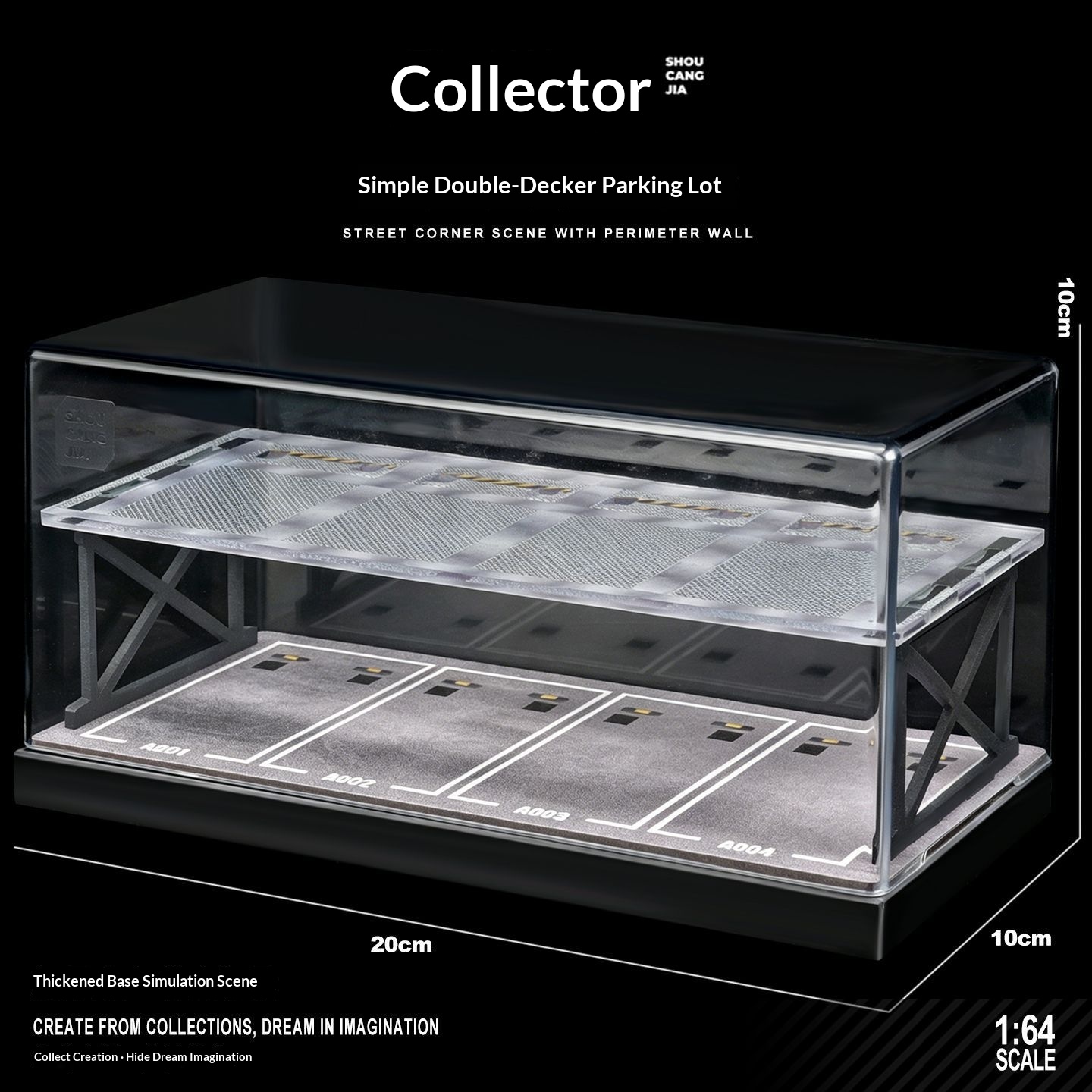 Diorama Garasi Parkir Dua Lant - Model Kit Diorama ulasan dan harga
