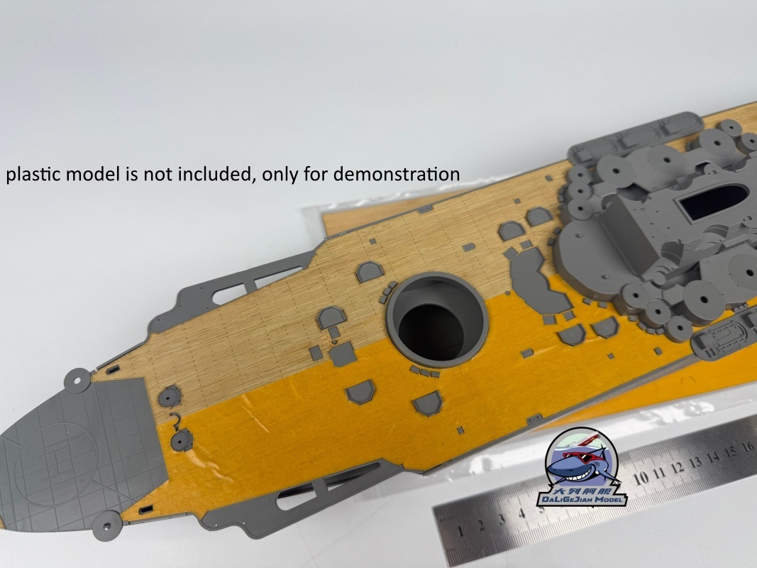 Lembar Masking Dek Kayu Skala  - Model Kit Yamato ulasan dan harga