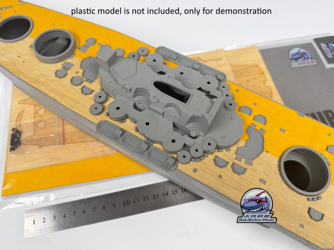 Lembar Masking Dek Kayu Skala  - Model Kit Yamato ulasan dan harga