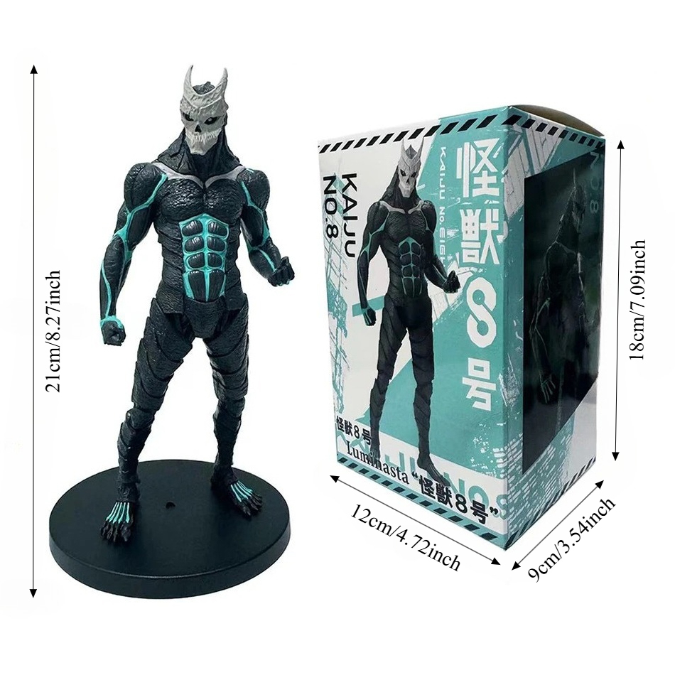 Figur Kaiju No.8 21cm, Patung  - Model Kit Kaiju 8 ulasan dan harga