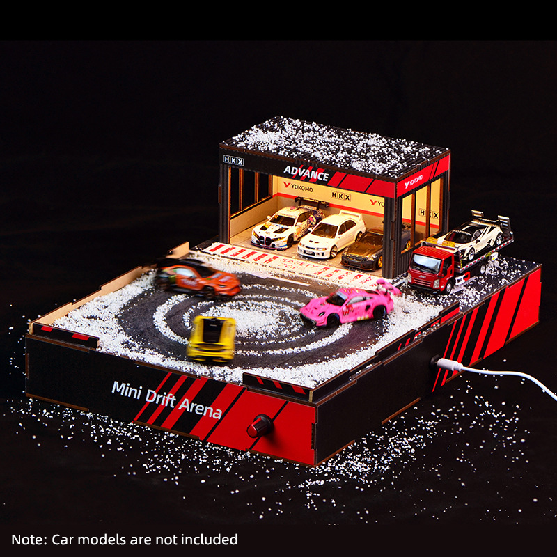 Diorama Trek Drift Skala 1:64  - Model Kit Diorama ulasan dan harga