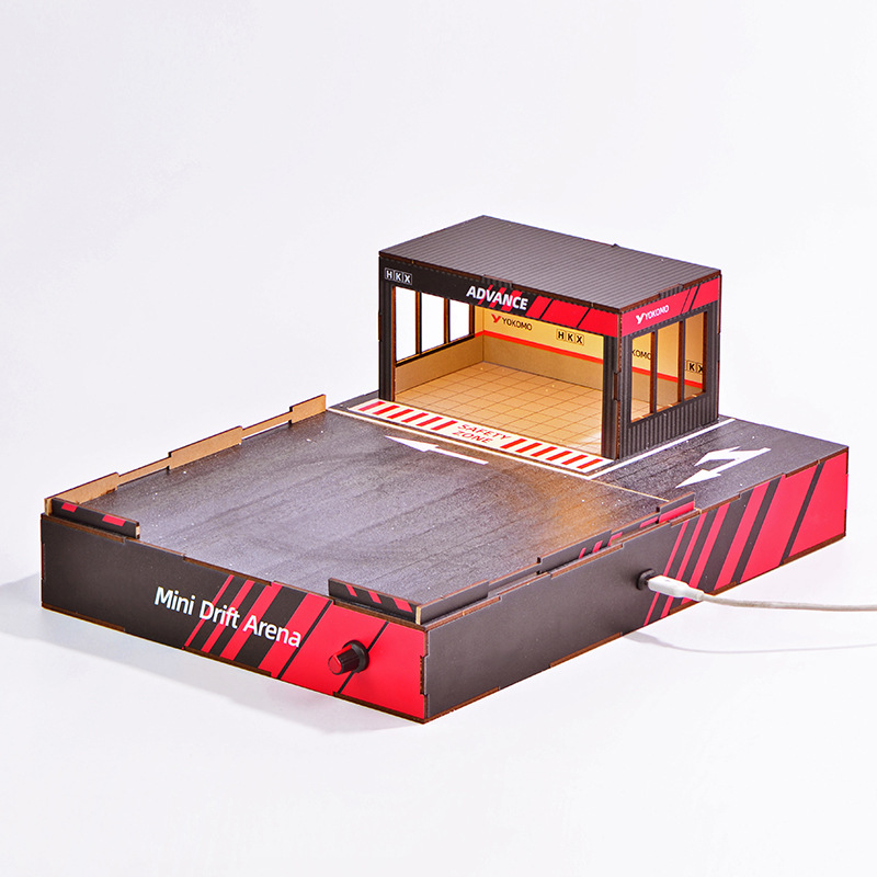 Diorama Trek Drift Skala 1:64  - Model Kit Diorama ulasan dan harga
