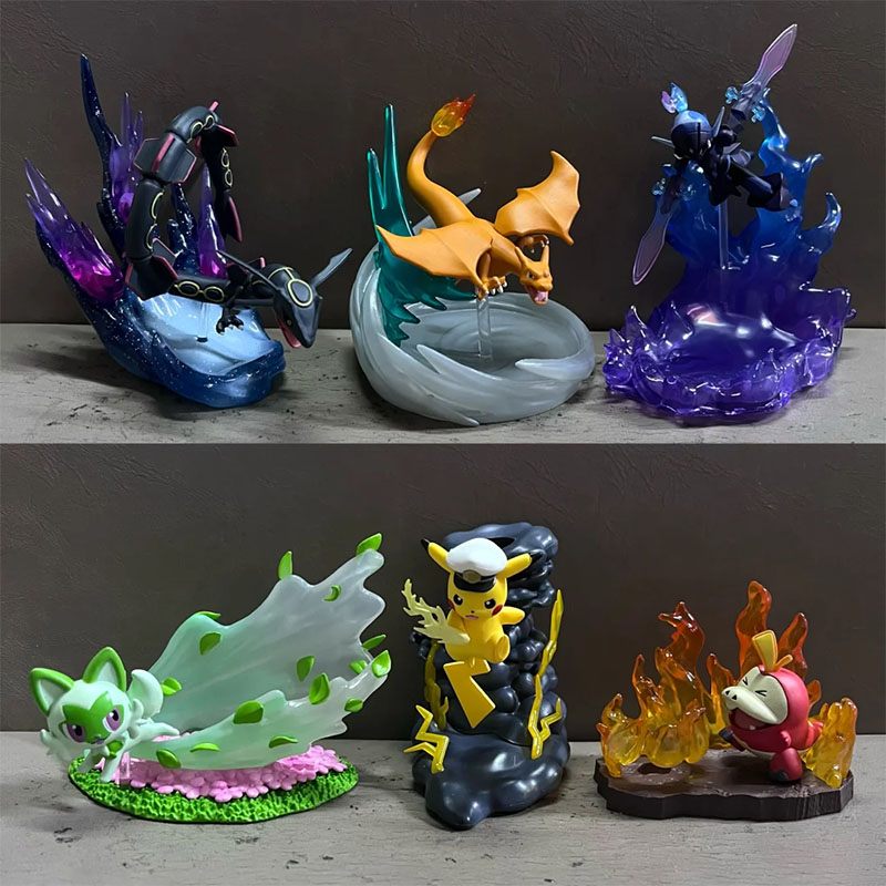 Re-Ment DesQ Pokémon Battle on - Model Kit Diorama ulasan dan harga