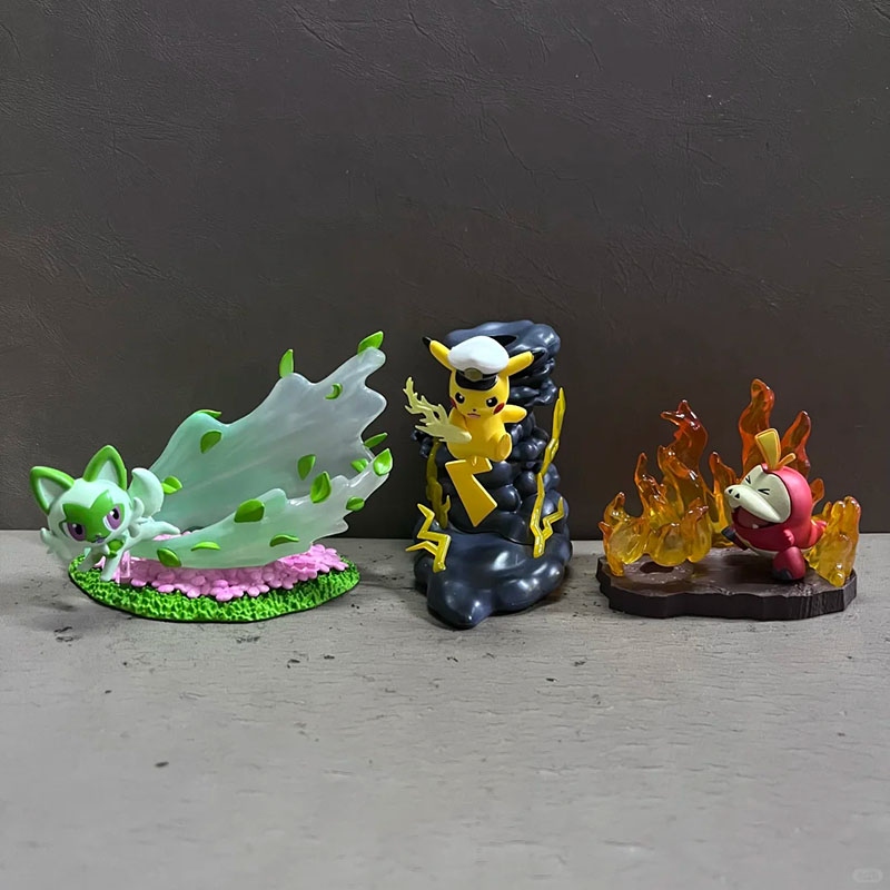 Re-Ment DesQ Pokémon Battle on - Model Kit Diorama ulasan dan harga