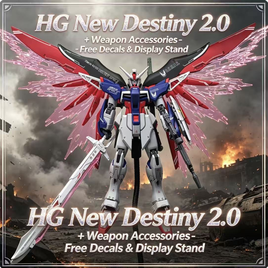 224 HG 1/144 Destiny Spec II F - Model Kit Non Gundam ulasan dan harga