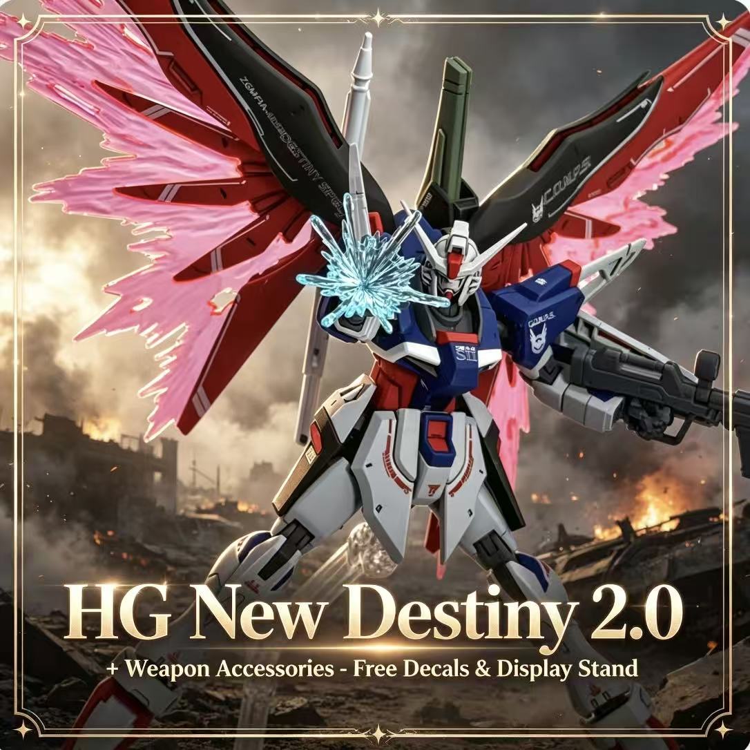 224 HG 1/144 Destiny Spec II F - Model Kit Non Gundam ulasan dan harga