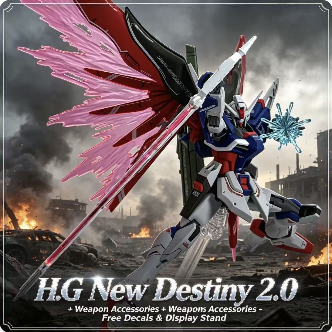 224 HG 1/144 Destiny Spec II F - Model Kit Non Gundam ulasan dan harga