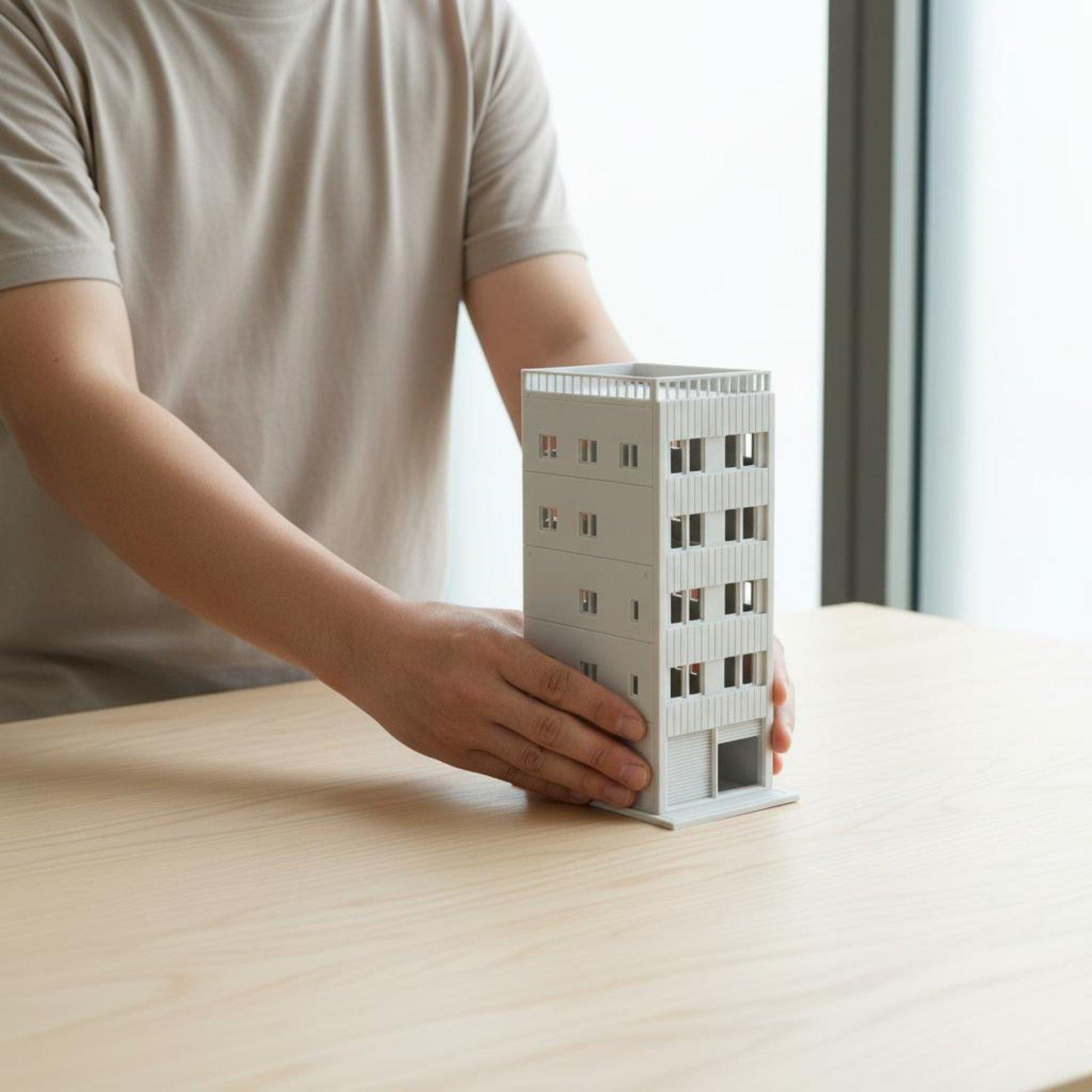Kit Bangunan Miniatur Rumah Je - Model Kit Diorama ulasan dan harga