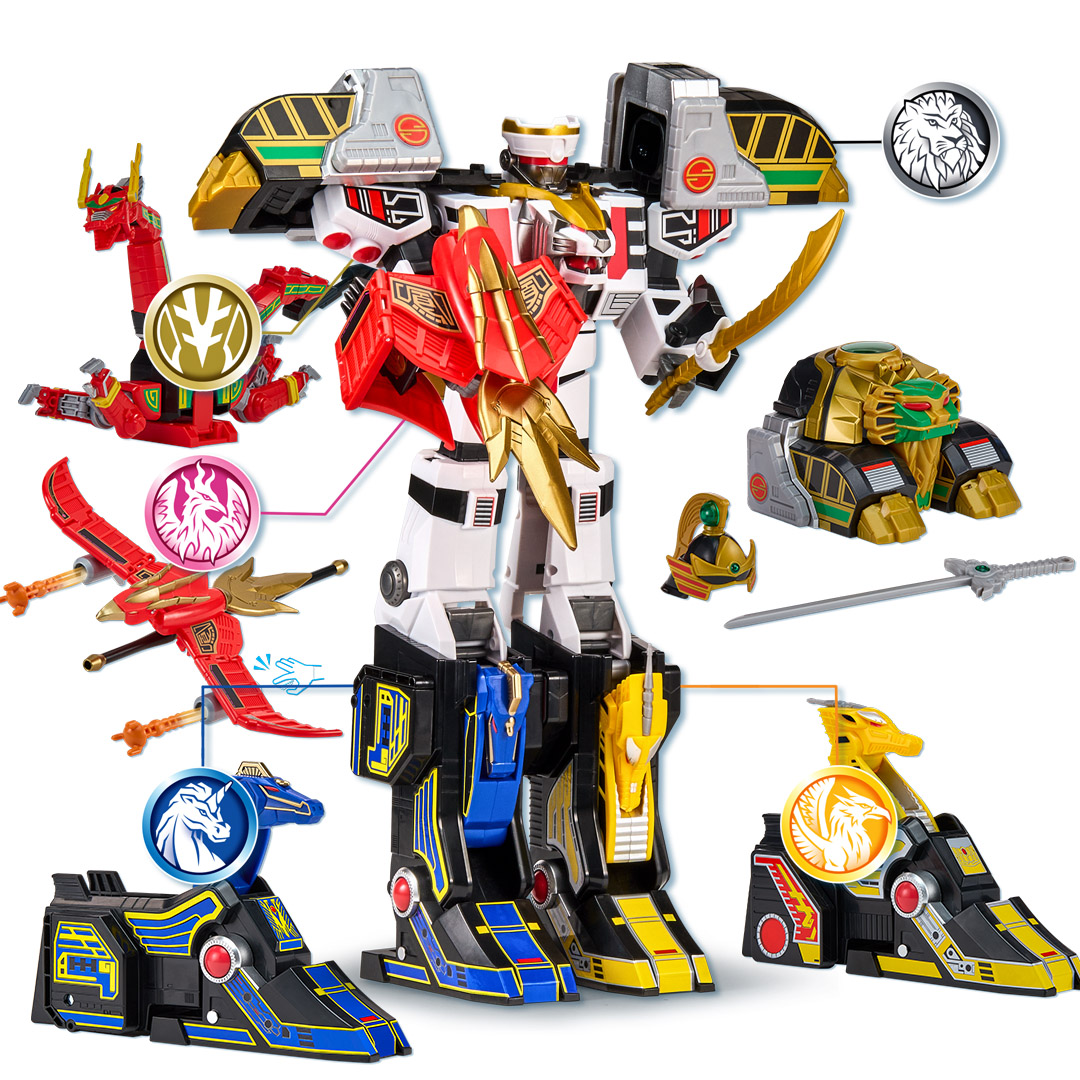 Figur Aksi Playmates Power Ran - Model Kit Megazord ulasan dan harga