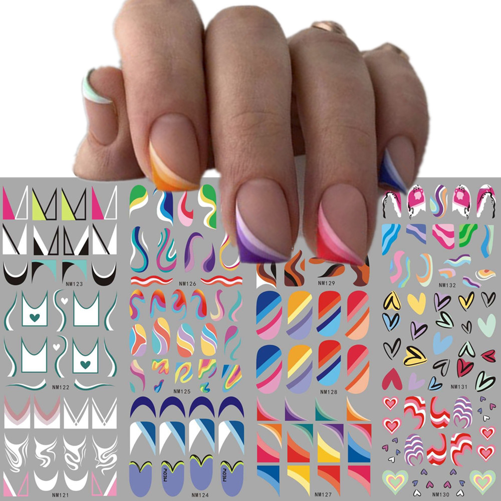 Stiker Penggeser Kuku Tips Pra - Waterslide Decal Paper ulasan dan harga