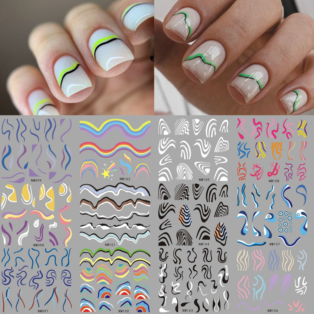Stiker Penggeser Kuku Tips Pra - Waterslide Decal Paper ulasan dan harga