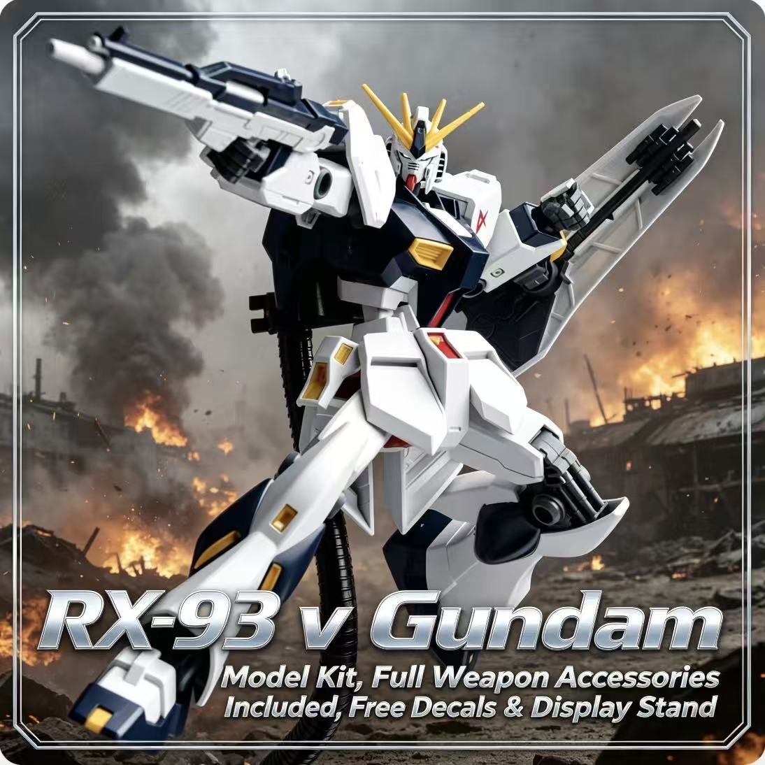 93HG 1/144 ENTRY GRADE RX-93 V - Model Kit Non Gundam ulasan dan harga