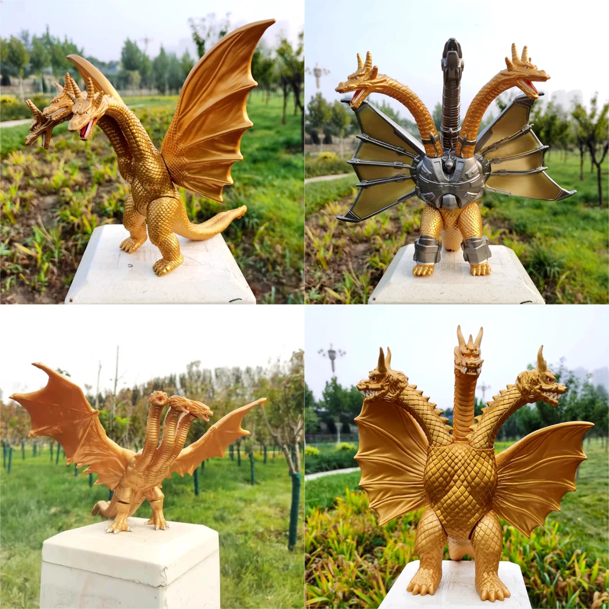 Ukuran besar tiga kepala naga  - Model Kit Vs Action Figure ulasan dan harga