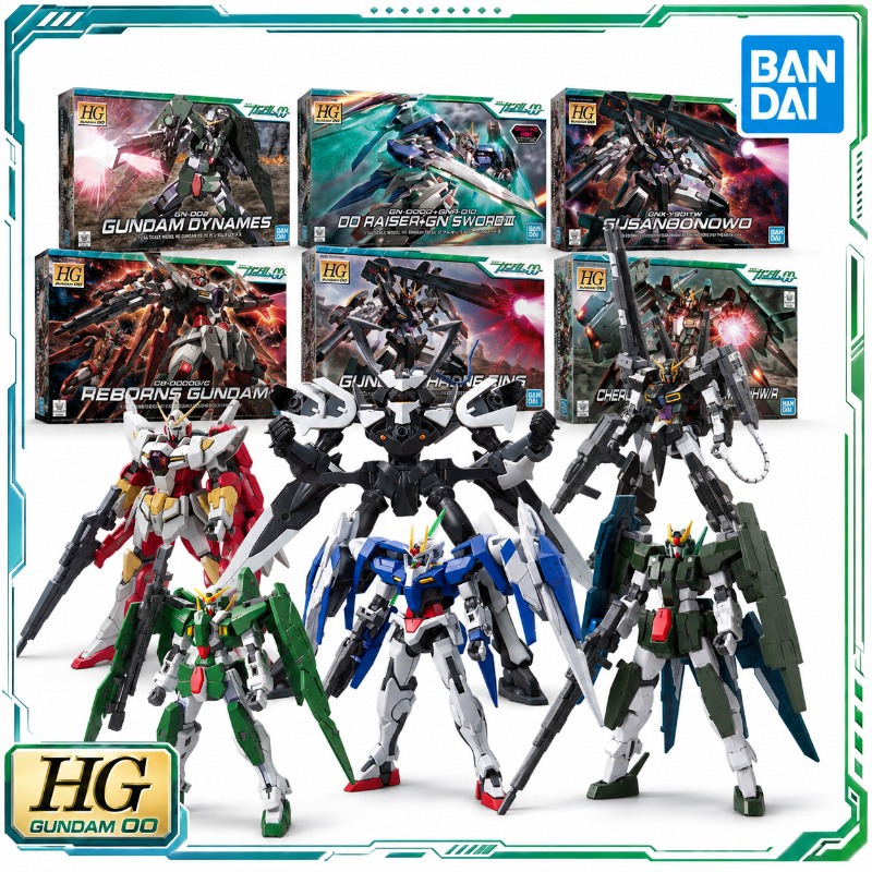 Bandai Original HG 1/144 00 Ra - Model Kit Non Gundam ulasan dan harga