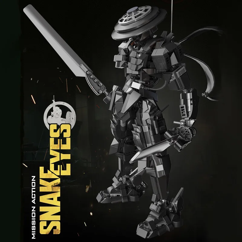 Kreatif 1053pcs Mech Ninja War - Model Kit Ninja ulasan dan harga