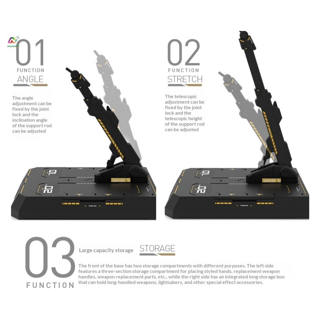 HobbyMio Alas Penyimpanan dan  - Model Kit Eva ulasan dan harga