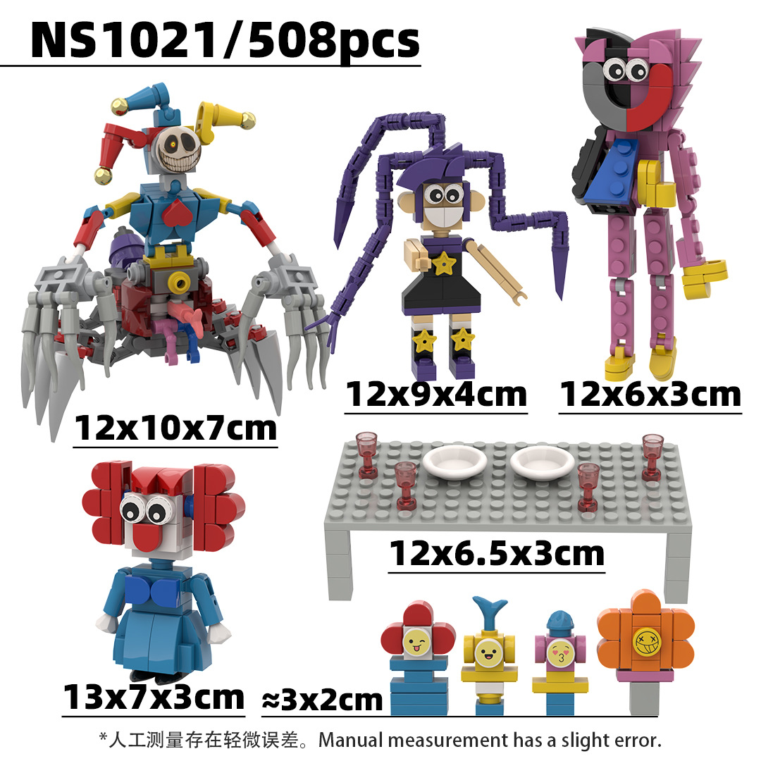 Set Blok Bangunan Adegan Meja  - Model Kit Diorama ulasan dan harga