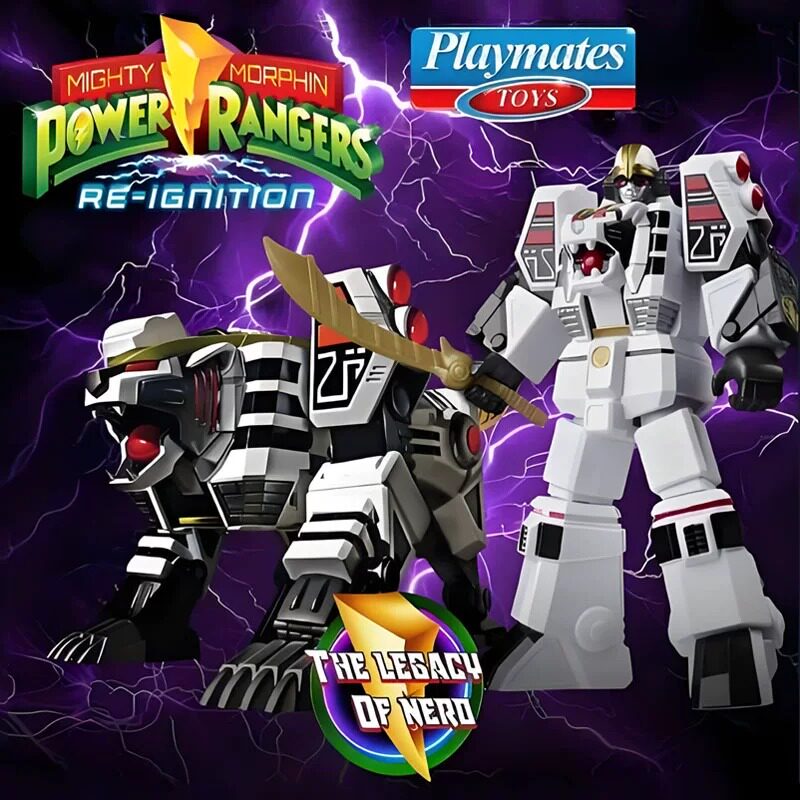 Mainan Playmates Asli Baru Whi - Model Kit Megazord ulasan dan harga